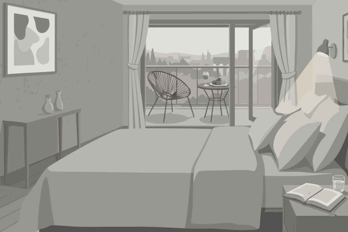 Superior Suite mit Bergblick